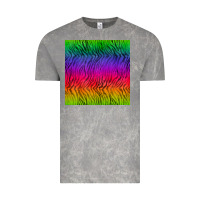 Cloud Rock colorful tiger seamless pattern Vintage Tee - BundleAndBundleShop