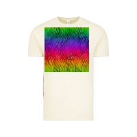 Vintage Arctic colorful tiger seamless pattern Vintage Tee - BundleAndBundleShop