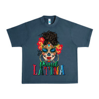 Midnight Navy proud latina Urban Heavy Tee - BundleAndBundleShop