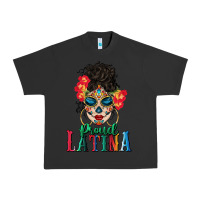 Pigment Black proud latina Urban Heavy Tee - BundleAndBundleShop