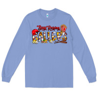 Colony Blue busy raising ballers Long Sleeve Tee - CowhideDigitalArt