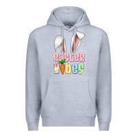 Heather Grey easter vibes Premium Hoodie - Artiststas