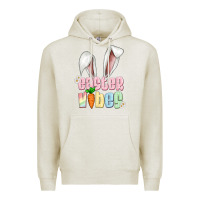 Oatmeal Heather easter vibes Premium Hoodie - Artiststas
