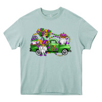 Arona mardi gras gnomes truck Heavy Core Tee - OliviaCreatesArt