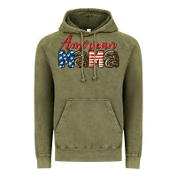 Vintage Olive Western American Mama Mother's Day Vintage Hoodie - LillyAllenDesigns