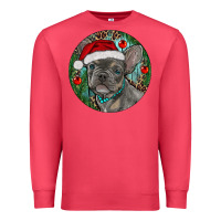 Cardinal Frenchie Christmas Premium Sweatshirt - RanaPortraitStore