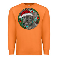 Carrot Frenchie Christmas Premium Sweatshirt - RanaPortraitStore