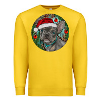 Lemon Frenchie Christmas Premium Sweatshirt - RanaPortraitStore