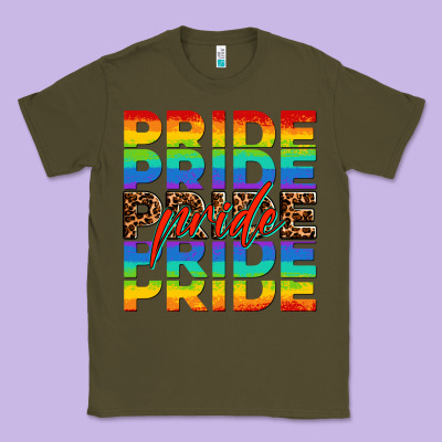 Pride Pride Pride Classic Tee Designed By Oliviacreatesart