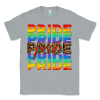 Heather Grey pride pride pride Classic Tee - OliviaCreatesArt