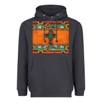 Smoke sunflowers cross aztec pattern Heavyweight Hoodie - Jasminsmagicworld