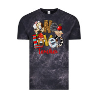 Cloud Black One Loved Teacher Vintage Tee - FaDigitalArtStudio