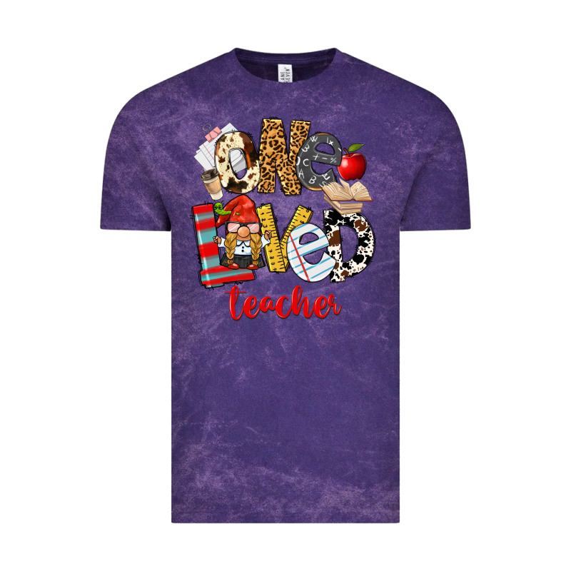 One Loved Teacher Vintage Tee by FaDigitalArtStudio | Teevron