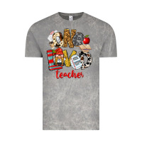 Cloud Rock One Loved Teacher Vintage Tee - FaDigitalArtStudio