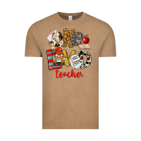 Vintage Coffee One Loved Teacher Vintage Tee - FaDigitalArtStudio