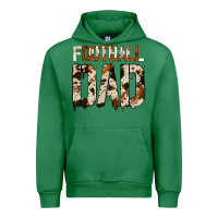 Emerald no background american football dad Urban Hoodie - Jasminsmagicworld