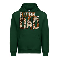 Forest Green no background american football dad Urban Hoodie - Jasminsmagicworld