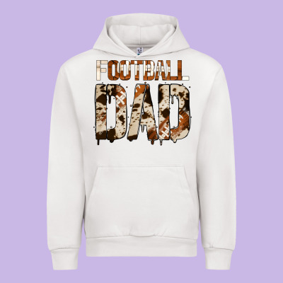 No Background American Football Dad Urban Hoodie Designed By Jasminsmagicworld