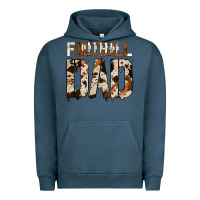 Pigment Midnight Navy no background american football dad Urban Hoodie - Jasminsmagicworld