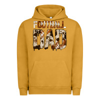 Pigment Peanut Butter no background american football dad Urban Hoodie - Jasminsmagicworld