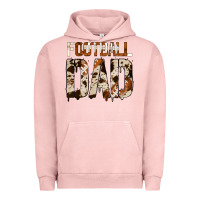 Pigment Salmon no background american football dad Urban Hoodie - Jasminsmagicworld