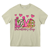 Mossy love valentine's day olivia Heavy Core Tee - OliviaCreatesArt