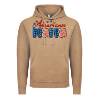 Vintage Coffee American Mama Mother's Day Vintage Hoodie - LillyAllenDesigns
