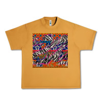 Peanut Butter african ankara zebra seamless pattern Urban Heavy Tee - BundleAndBundleShop