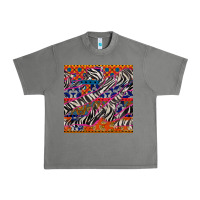 Tornado african ankara zebra seamless pattern Urban Heavy Tee - BundleAndBundleShop