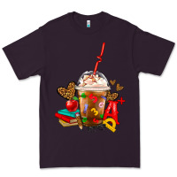 Plum teacher frappe coffee Premium Tee - FaDigitalArtStudio