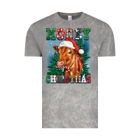 Cloud Rock mooey christmas heifer Vintage Tee - FaDigitalArtStudio