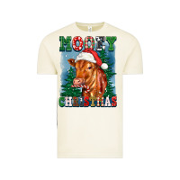Vintage Arctic mooey christmas heifer Vintage Tee - FaDigitalArtStudio