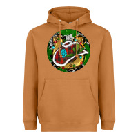 Meerkat Cowboy Christmas Heavyweight Hoodie - RanaPortraitStore
