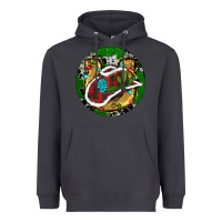 Smoke Cowboy Christmas Heavyweight Hoodie - RanaPortraitStore