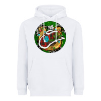 White Cowboy Christmas Heavyweight Hoodie - RanaPortraitStore