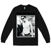 Black johnny knoxville Long Sleeve Tee - DesigneFamous