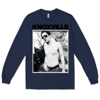 Navy johnny knoxville Long Sleeve Tee - DesigneFamous
