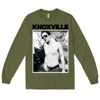 Army Green johnny knoxville Long Sleeve Tee - DesigneFamous