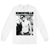 White johnny knoxville Long Sleeve Tee - DesigneFamous