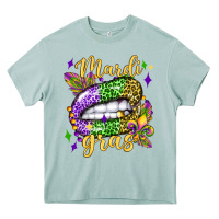 Arona mardi gras with  lip olivia Heavy Core Tee - OliviaCreatesArt