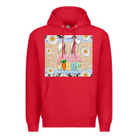 Red easter vibes tumbler Premium Hoodie - Artiststas