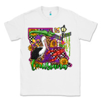 White louisiana Classic Tee - OliviaCreatesArt