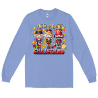 Colony Blue Nuts About Christmas Long Sleeve Tee - CowhideDigitalArt
