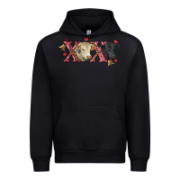 Black xoxo charolais and black angus Urban Hoodie - RanaPortraitStore