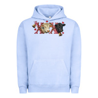 Pigment Grape Ice xoxo charolais and black angus Urban Hoodie - RanaPortraitStore