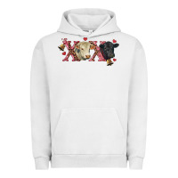 Pigment Lunar Rock xoxo charolais and black angus Urban Hoodie - RanaPortraitStore