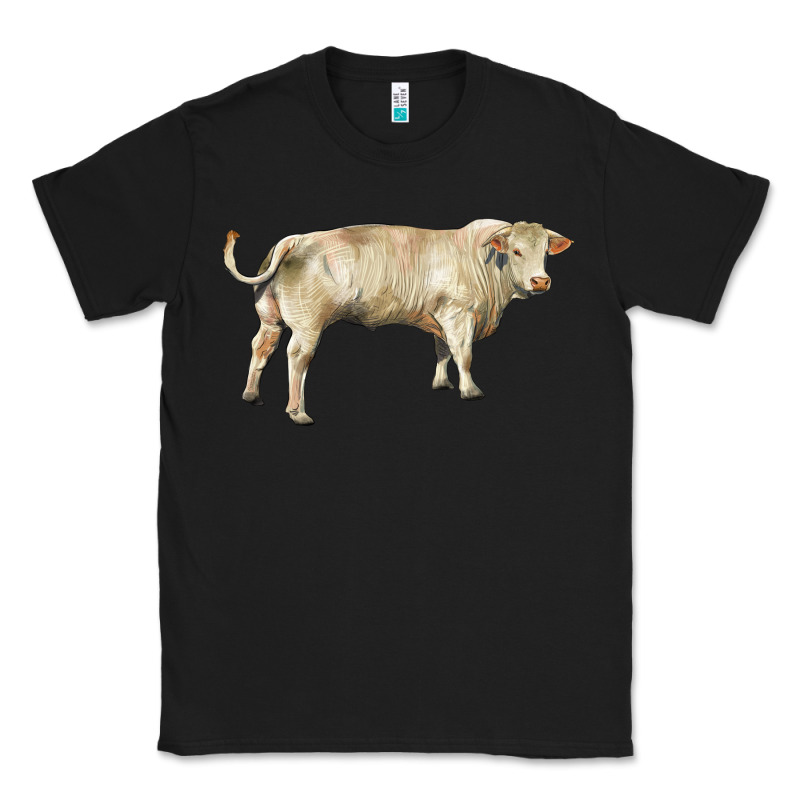 Charolais Bull Classic Tee by RanaPortraitStore | Teevron