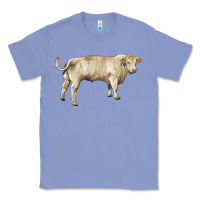 Colony Blue charolais bull Classic Tee - RanaPortraitStore
