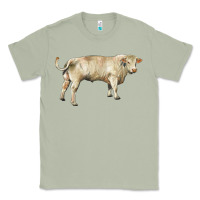 Matcha charolais bull Classic Tee - RanaPortraitStore