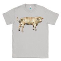 Moon Dust charolais bull Classic Tee - RanaPortraitStore